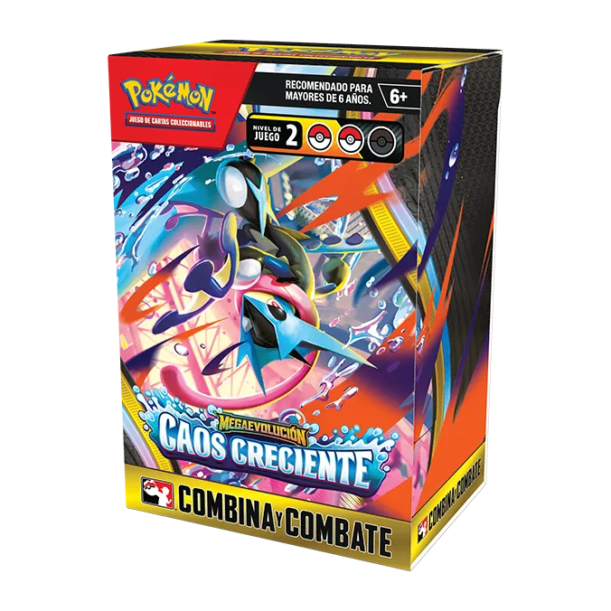 Mega Evolution – Chaos Rising Combina y Combate ESPAÑOL