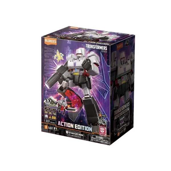 Transformers Blokees: 8-inch Action Light Up Model Kit- AE02 Megatron