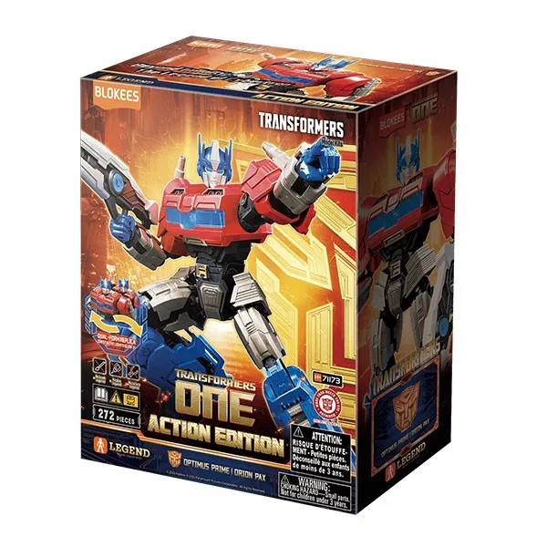 Transformers Blokees: 8-inch Action Light Up Model Kit- AE04 ONE Optimus Prime