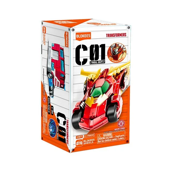 Transformers Blokees: Blokees Wheels 1:64 Model Kit- C01 Transformers Roll Out