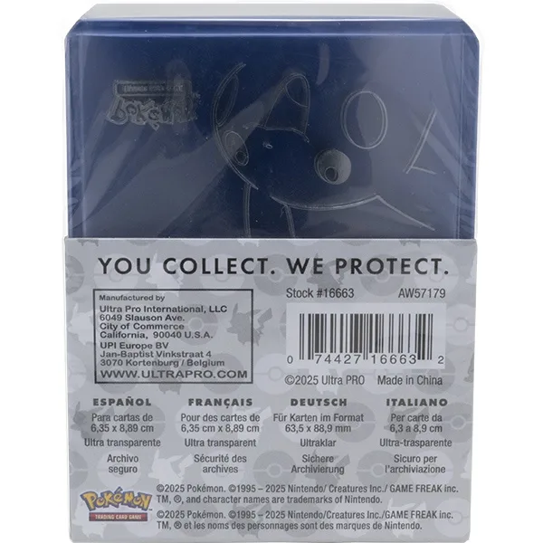 Topload Sleeve: 3x4 Toploader Combo-Pokemon- Pikachu (25 sleeves + 25 toploads) 3