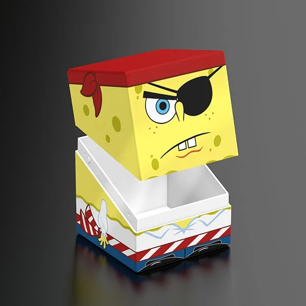 Squaroes: Boulder 100+ SpongeBob Squarepants- Wave III- SB015 Pirate SpongeBob 4