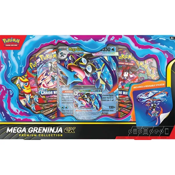 Pokemon TCG: Mega Greninja EX Premium Collection 2
