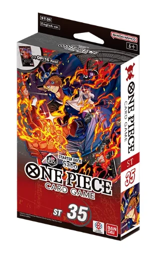 STARTER DECK -RED/BLACK Sabo- [ST-35]